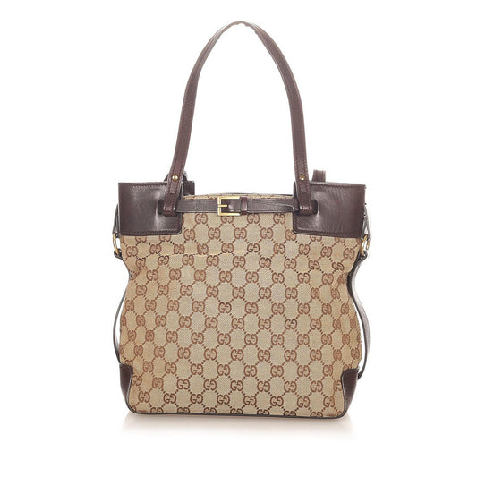 Gucci GG Canvas Tote Bag (SHG-20550)