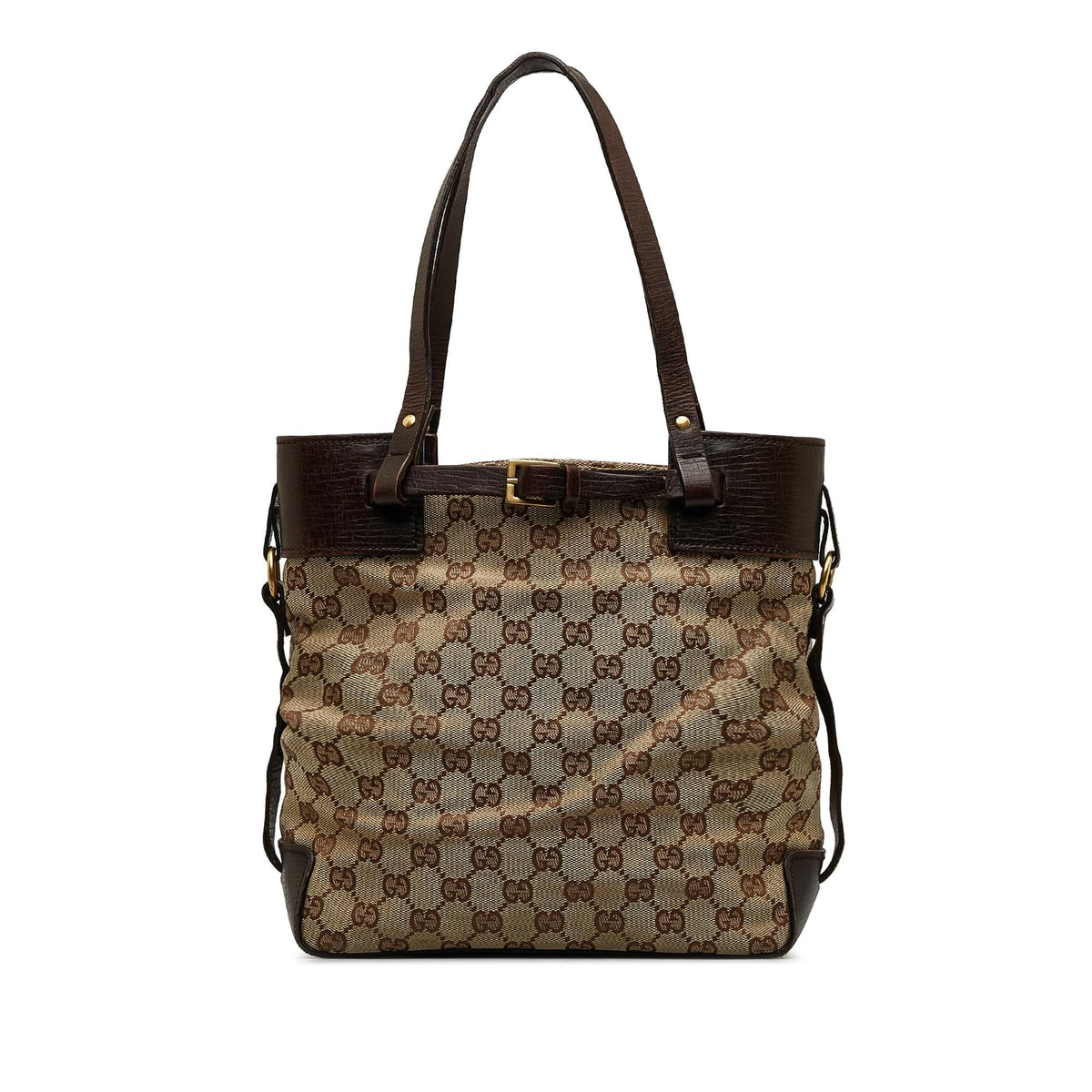 Gucci GG Canvas Tote Bag (SHG-RwdRiO)