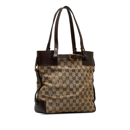 Gucci GG Canvas Tote Bag (SHG-RwdRiO)