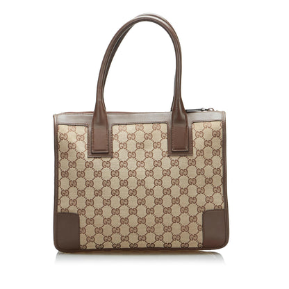Gucci GG Canvas Tote (SHG-rxxO5q)