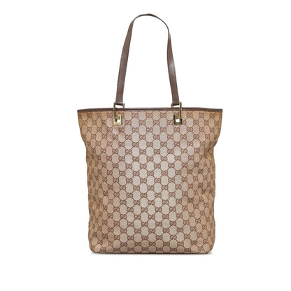 Gucci GG Canvas Tote (SHG-7vYH01)