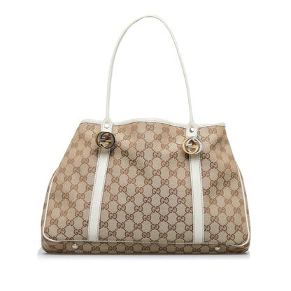 Gucci GG Canvas Twins Tote Bag (SHG-ZN7C76)