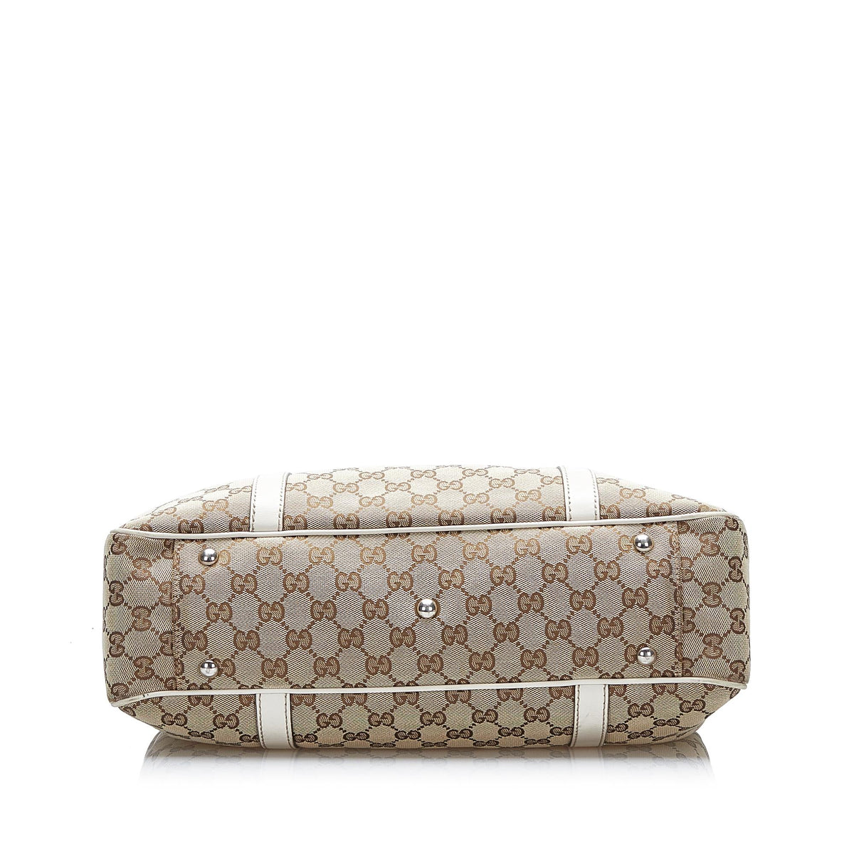 Gucci GG Canvas Twins Tote (SHG-gu3wR2)
