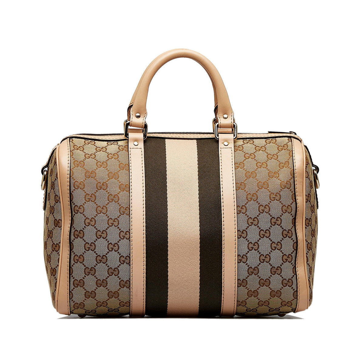 Gucci GG Canvas Web Satchel (SHG-qKkwqV)
