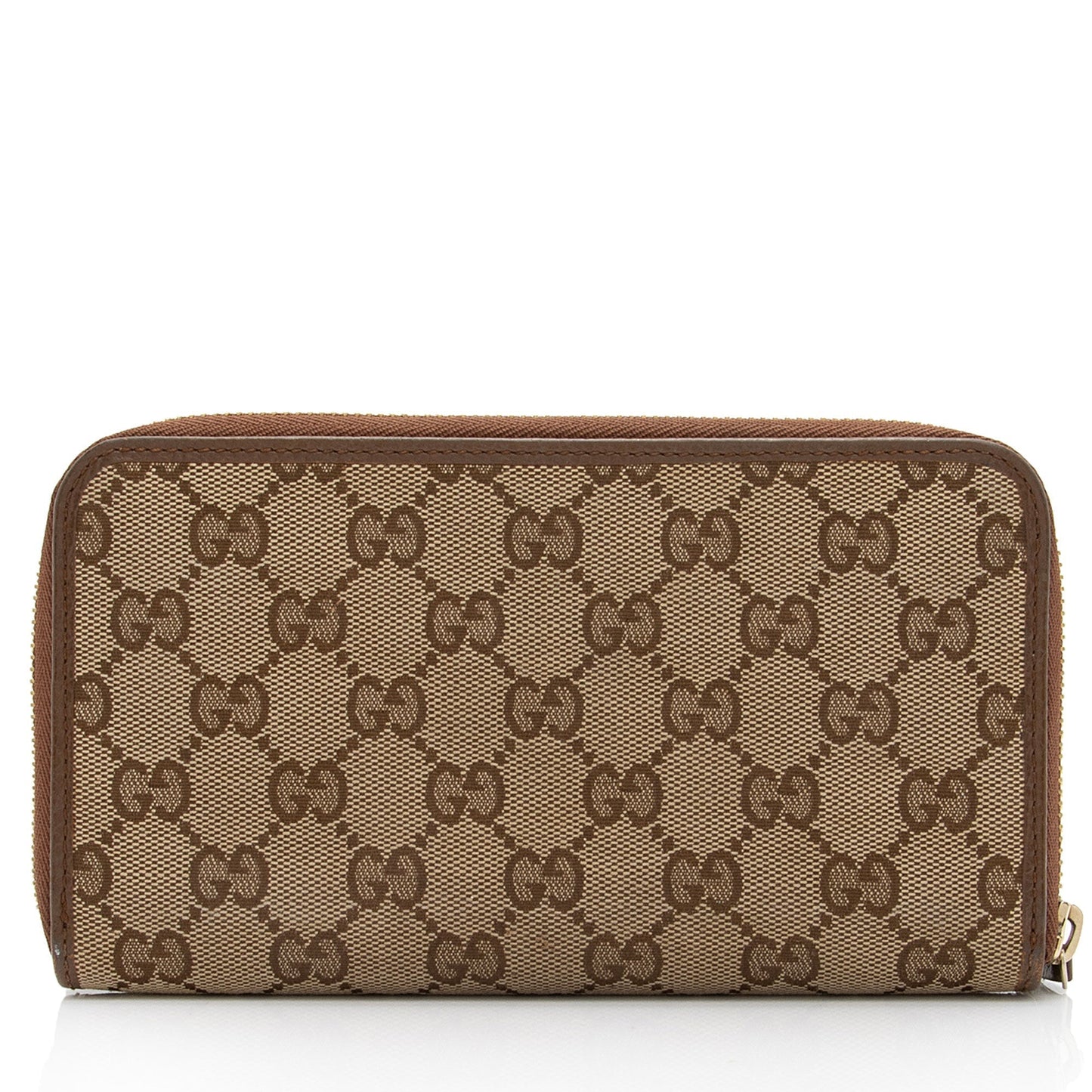 Gucci GG Canvas Zip Around Wallet (SHF-UhAy8j)