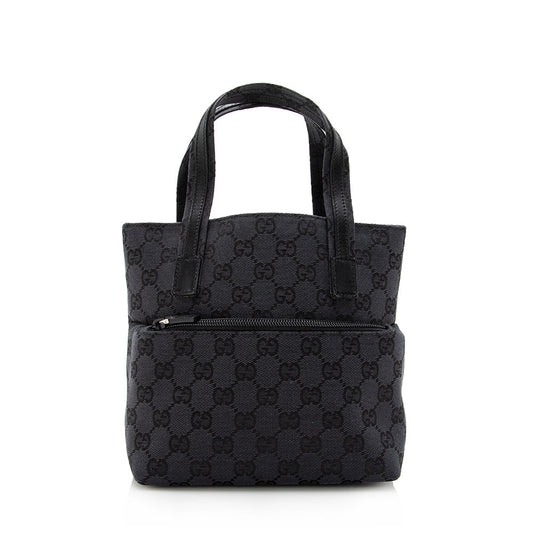 Gucci GG Canvas Front Pocket Mini Tote