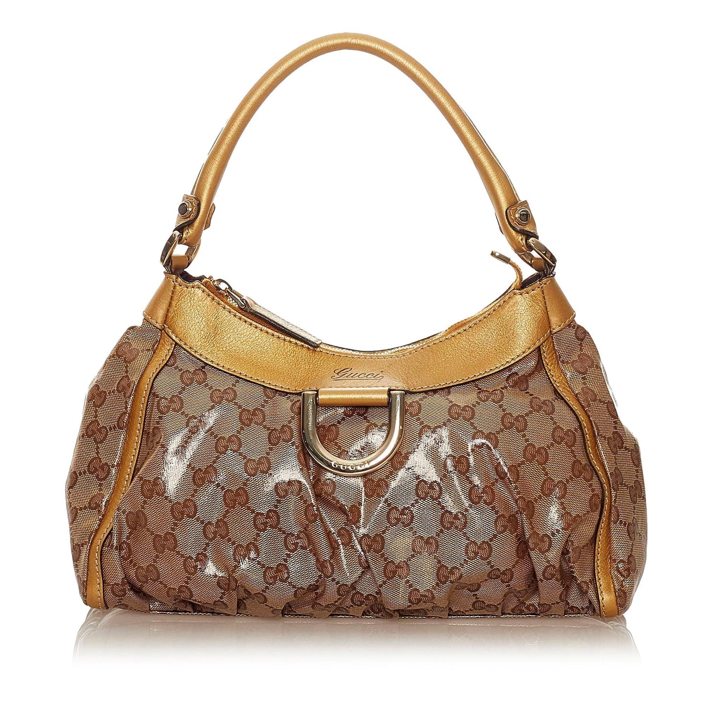 Gucci GG Crystal Abbey D-Ring Shoulder Bag