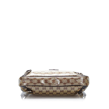 Gucci GG Crystal Abbey D-Ring Shoulder Bag (SHG-GdAetG)