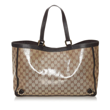 Gucci GG Crystal Abbey D-Ring Tote Bag