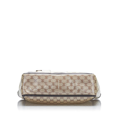 Gucci GG Crystal Abbey Pocket Tote Bag (SHG-HEx0Bk)