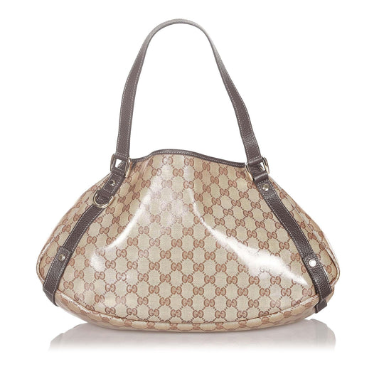 Gucci GG Crystal Pelham Tote Bag (SHG-20548)