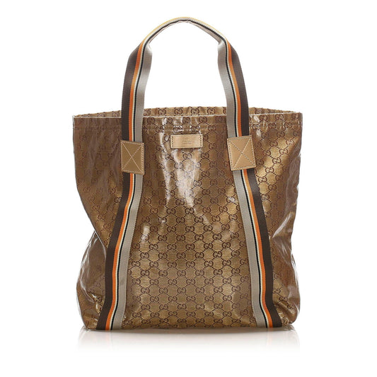 Gucci GG Crystal Tote Bag (SHG-15222)