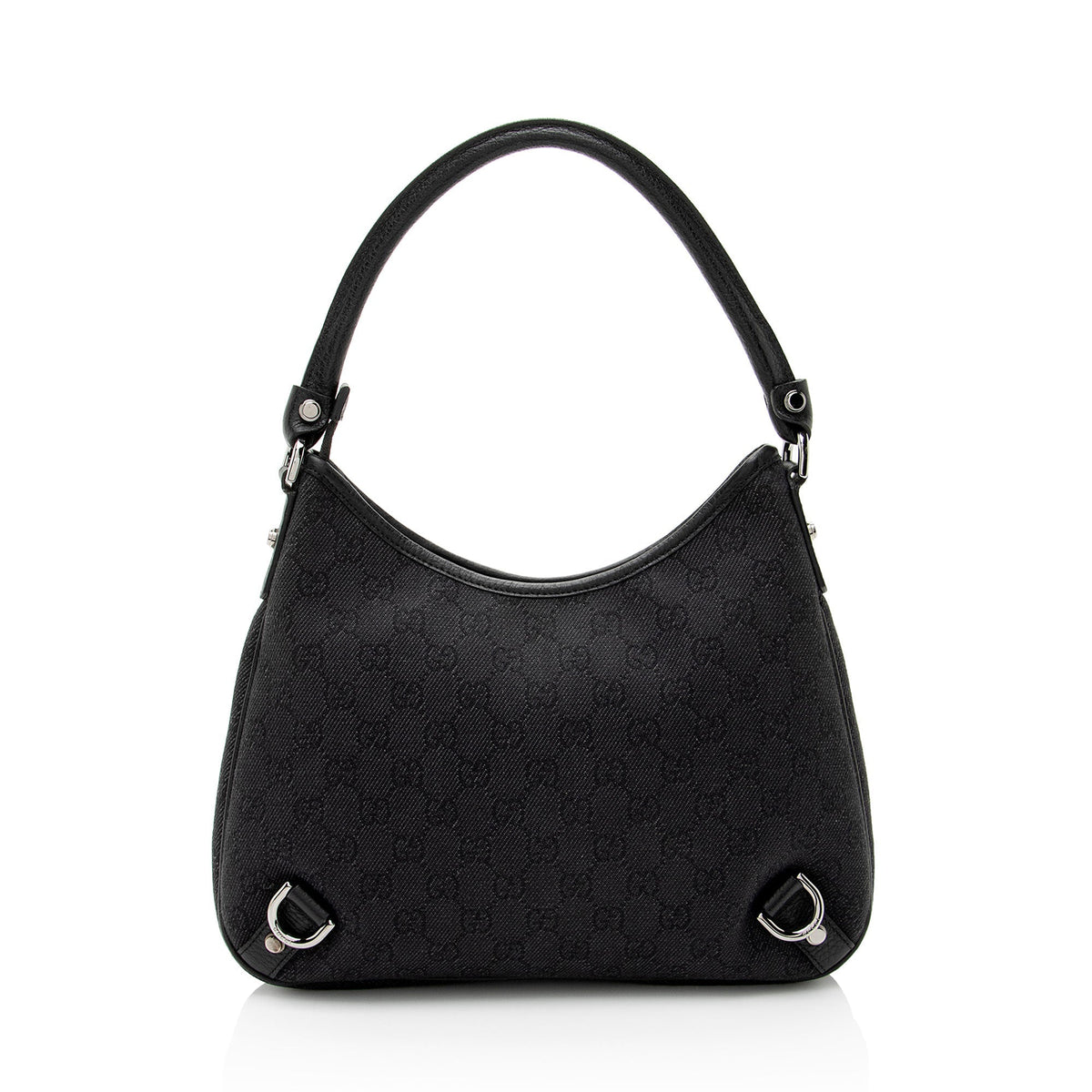 Gucci GG Denim Abbey Small Hobo