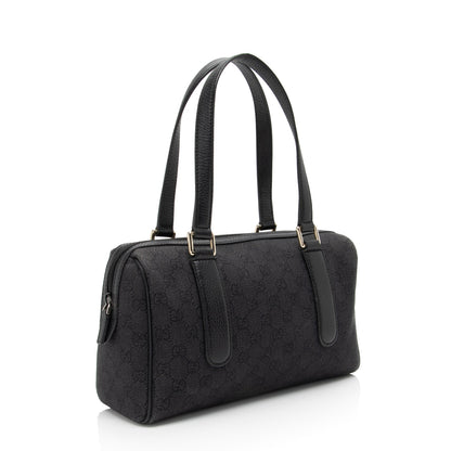 Gucci GG Denim Small Satchel (SHF-0xwQtu)