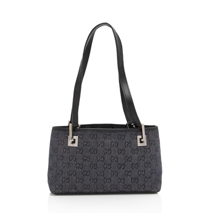 Gucci GG Denim Small Tote (SHF-FYho2x)