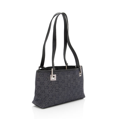 Gucci GG Denim Small Tote (SHF-FYho2x)