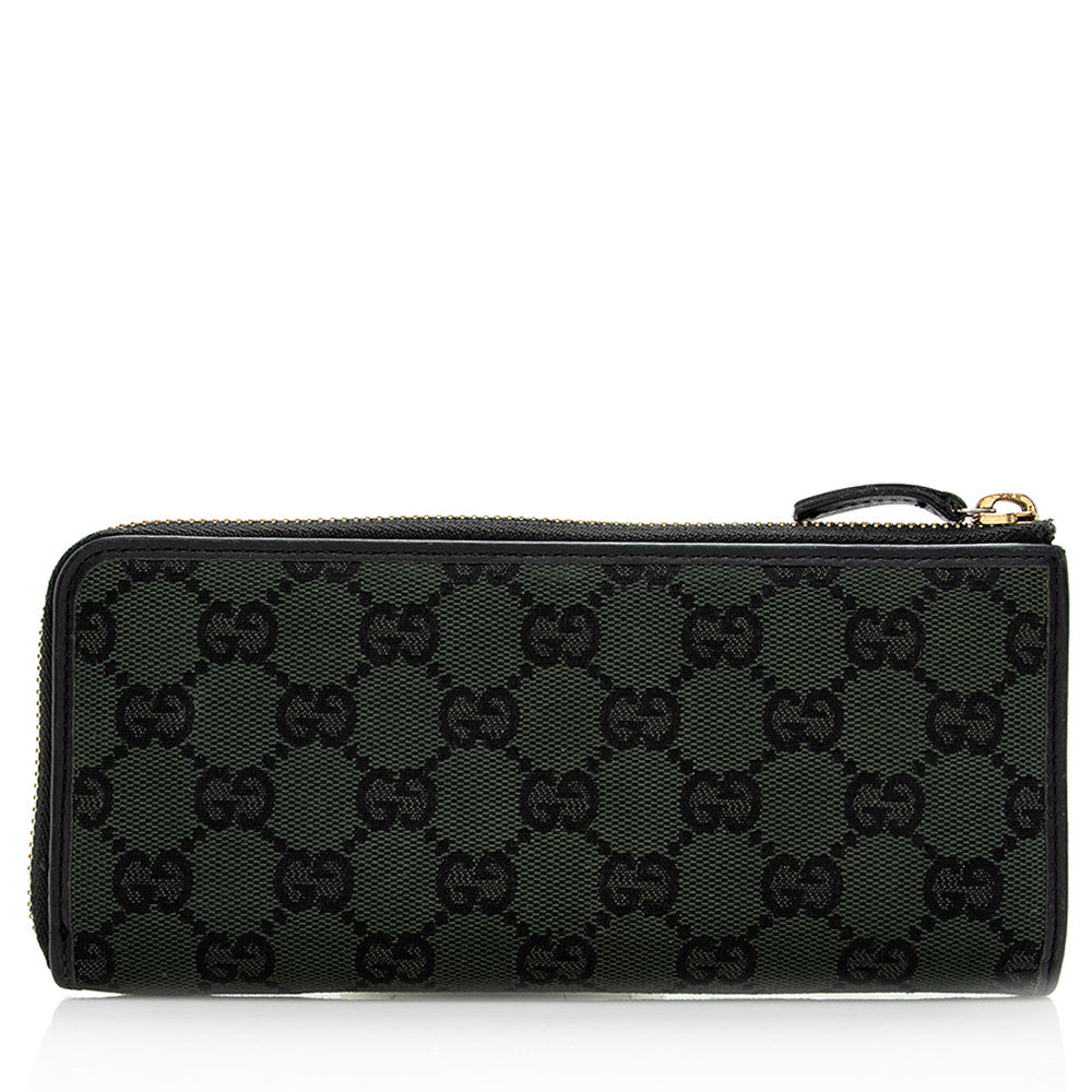 Gucci GG Imprime Zip Wallet