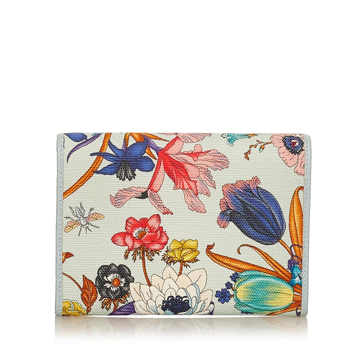 Gucci GG Marmont Flora Canvas Small Wallet