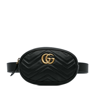 Gucci GG Marmont Matelasse Belt Bag (SHG-NixrlN)
