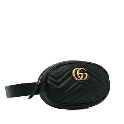 Gucci GG Marmont Matelasse Belt Bag (SHG-NixrlN)