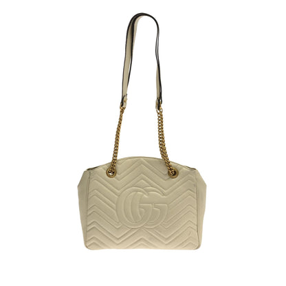 Gucci GG Marmont Matelasse Chain Tote (SHG-iMHDhJ)