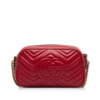 Gucci GG Marmont Matelasse Crossbody Bag (SHG-NhDdrJ)