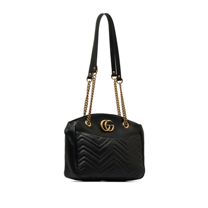Gucci GG Marmont Matelasse Leather Shoulder Bag (SHG-dnIlcK)