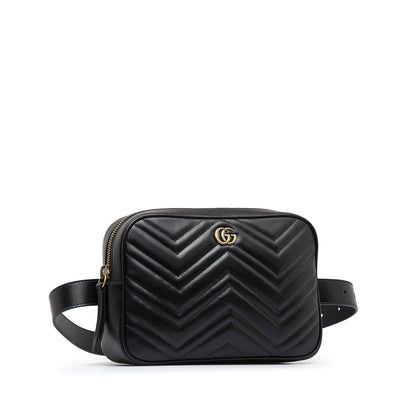 Gucci GG Marmont Matelasse Square Belt Bag (SHG-zYxANO)