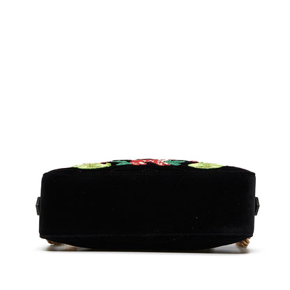 Gucci GG Marmont Velvet Crossbody (SHG-XEPO6u)