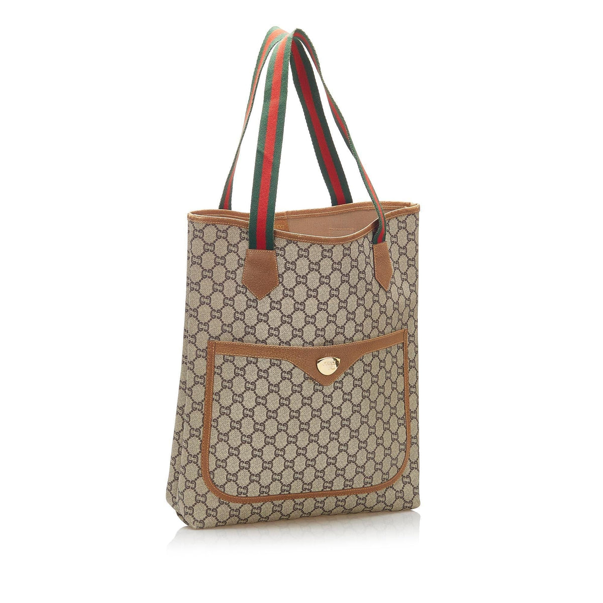 Gucci GG Plus Web Tote Bag (SHG-16279)