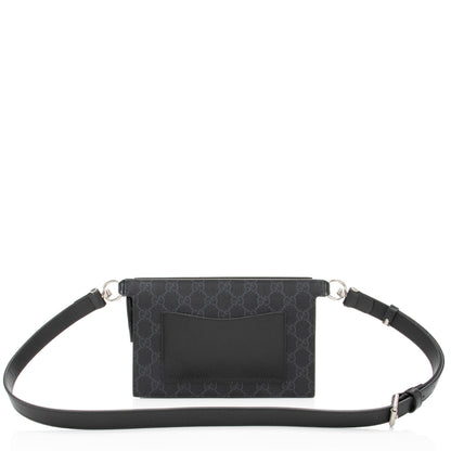 Gucci GG Supreme Flap Pocket Belt Bag