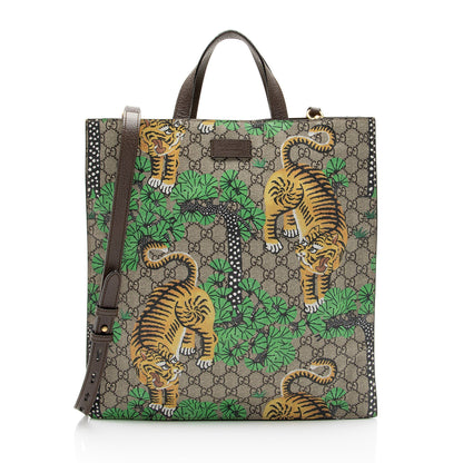 Gucci GG Supreme Bengal Tiger Tote