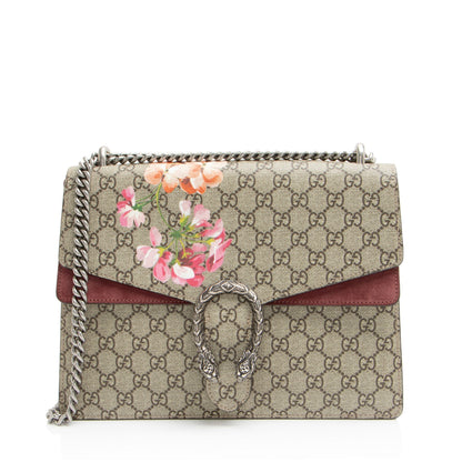 Gucci GG Supreme Blooms Dionysus Medium Shoulder Bag