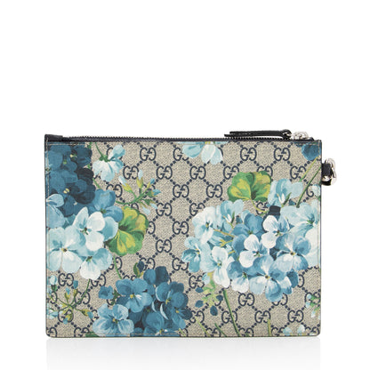 Gucci GG Supreme Blooms Wristlet (SHF-eh4xS1)