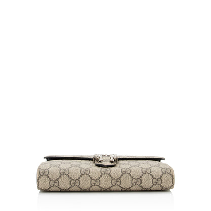 Gucci GG Supreme Dionysus Chain Wallet (SHF-kphRMU)