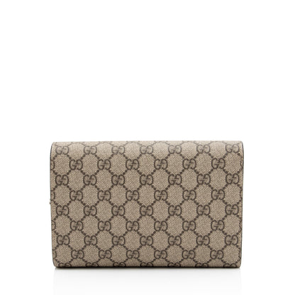 Gucci GG Supreme Dionysus Chain Wallet (SHF-kxzngC)