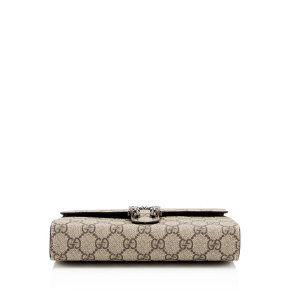 Gucci GG Supreme Dionysus Chain Wallet (SHF-kxzngC)