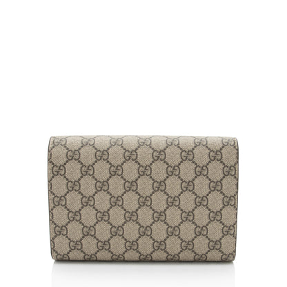 Gucci GG Supreme Dionysus Chain Wallet
