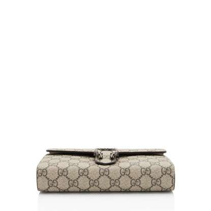 Gucci GG Supreme Dionysus Chain Wallet