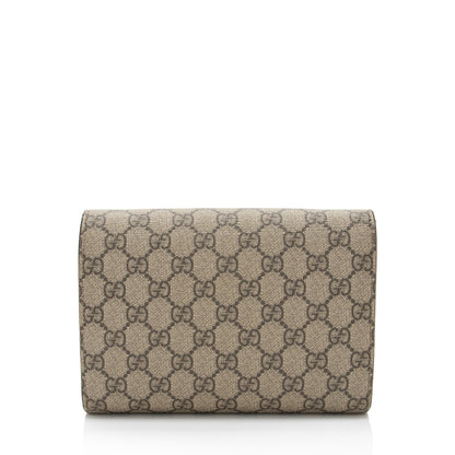 Gucci GG Supreme Dionysus Chain Wallet