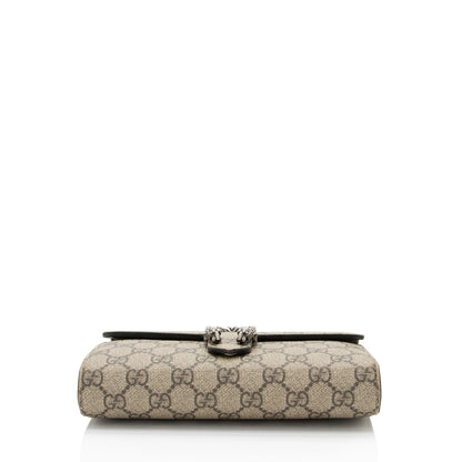 Gucci GG Supreme Dionysus Chain Wallet