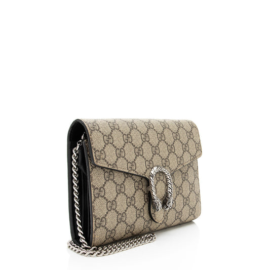 Gucci GG Supreme Dionysus Chain Wallet