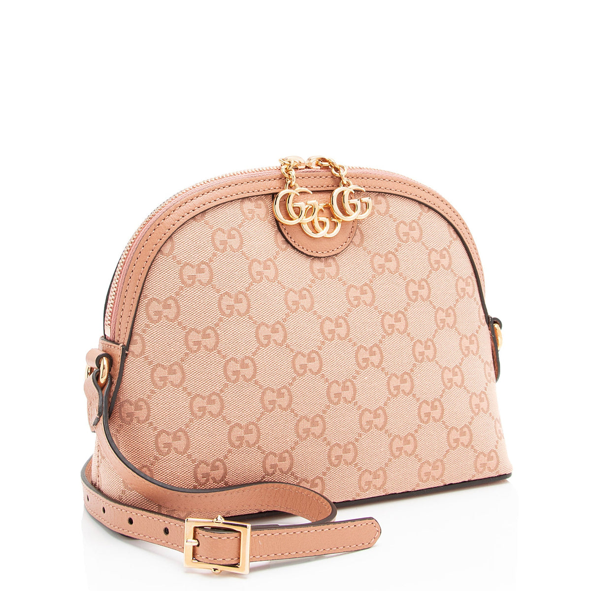 Gucci GG Supreme Dome Small Shoulder Bag (SHF-Wc81xV)