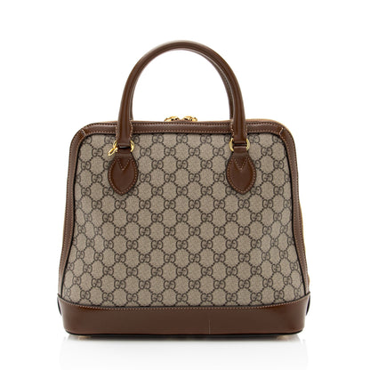 Gucci GG Supreme Horsebit 1955 Medium Top Handle (SHF-s7mzQw)