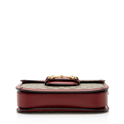 Gucci GG Supreme Horsebit 1955 Shoulder Bag (SHF-aGjQ4R)