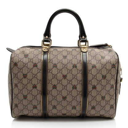 Gucci GG Supreme Tattoo Hearts Joy Boston Bag (SHF-H1LsWc)