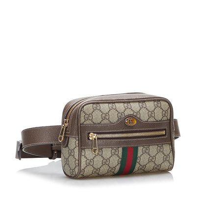 Gucci GG Supreme Ophidia Belt Bag (SHG-9I38zm)