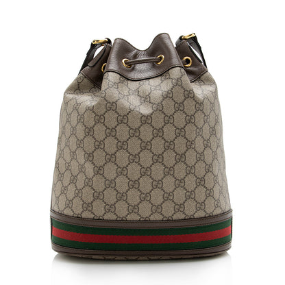 Gucci GG Supreme Ophidia Bucket Bag