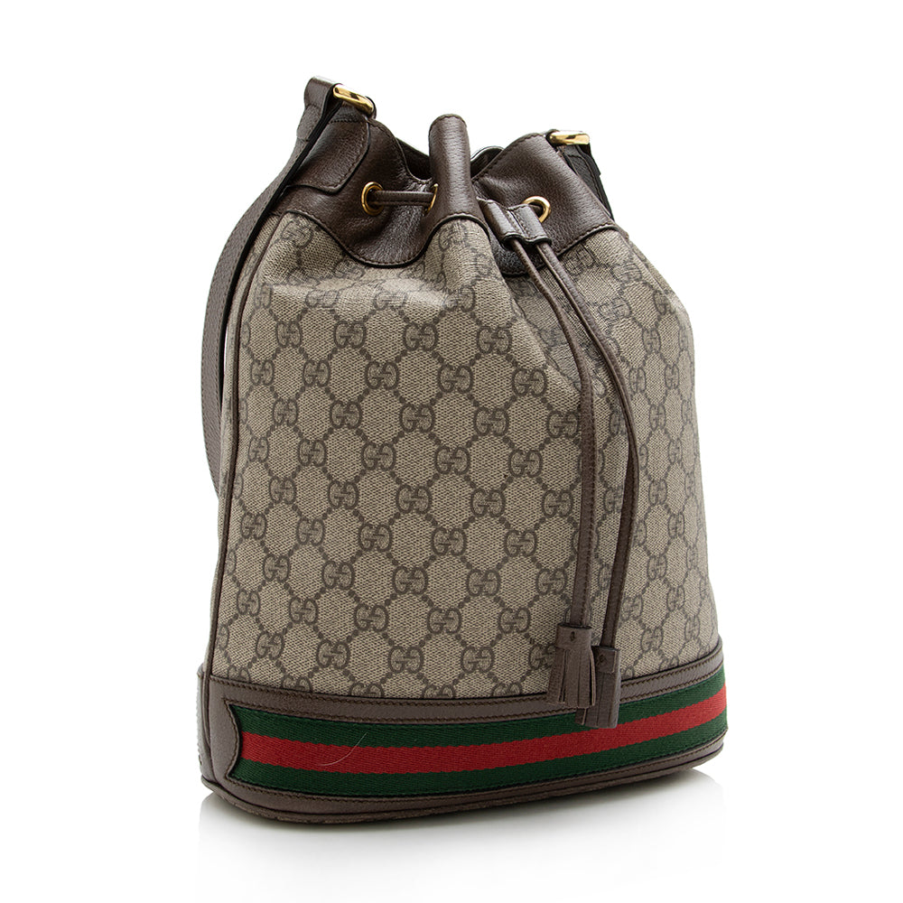 Gucci GG Supreme Ophidia Bucket Bag