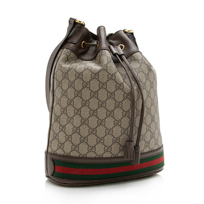 Gucci GG Supreme Ophidia Bucket Bag